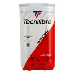 Balles De Tennis Tecnifibre X-One Bi-Pack